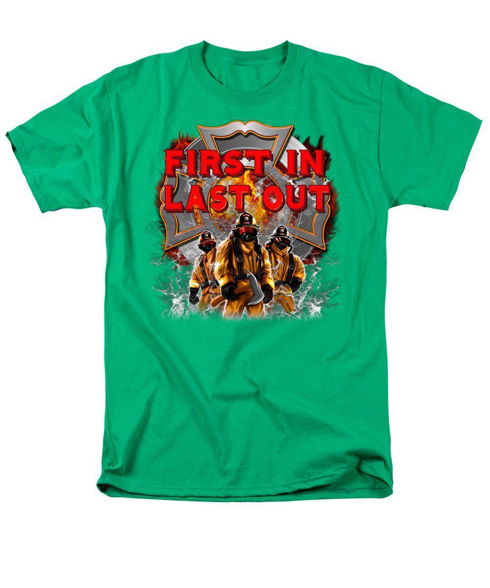 First In Last Out - Men's T-Shirt  (Regular Fit)