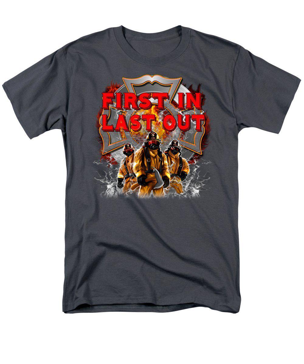 First In Last Out - Men's T-Shirt  (Regular Fit)