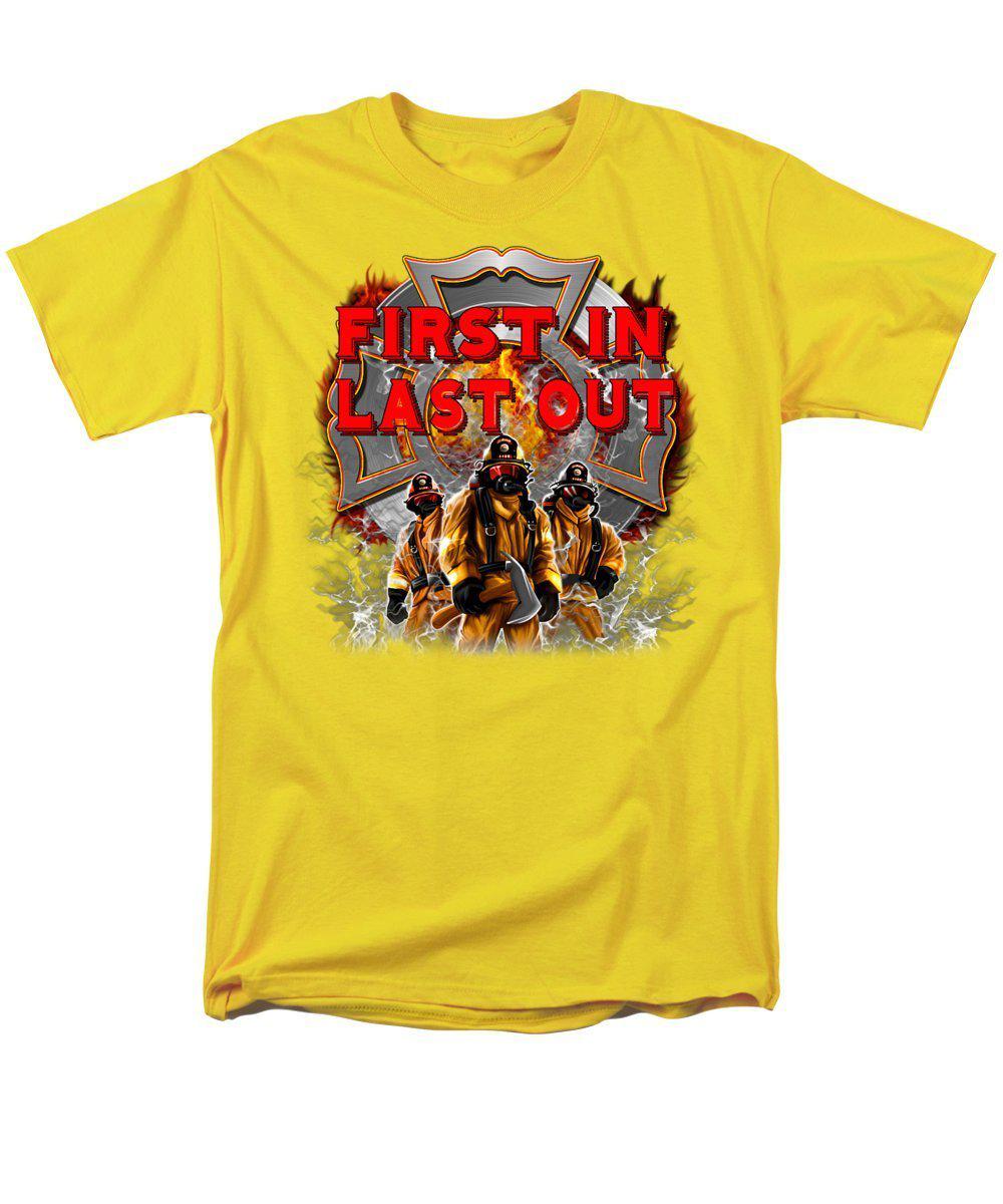 First In Last Out - Men's T-Shirt  (Regular Fit)