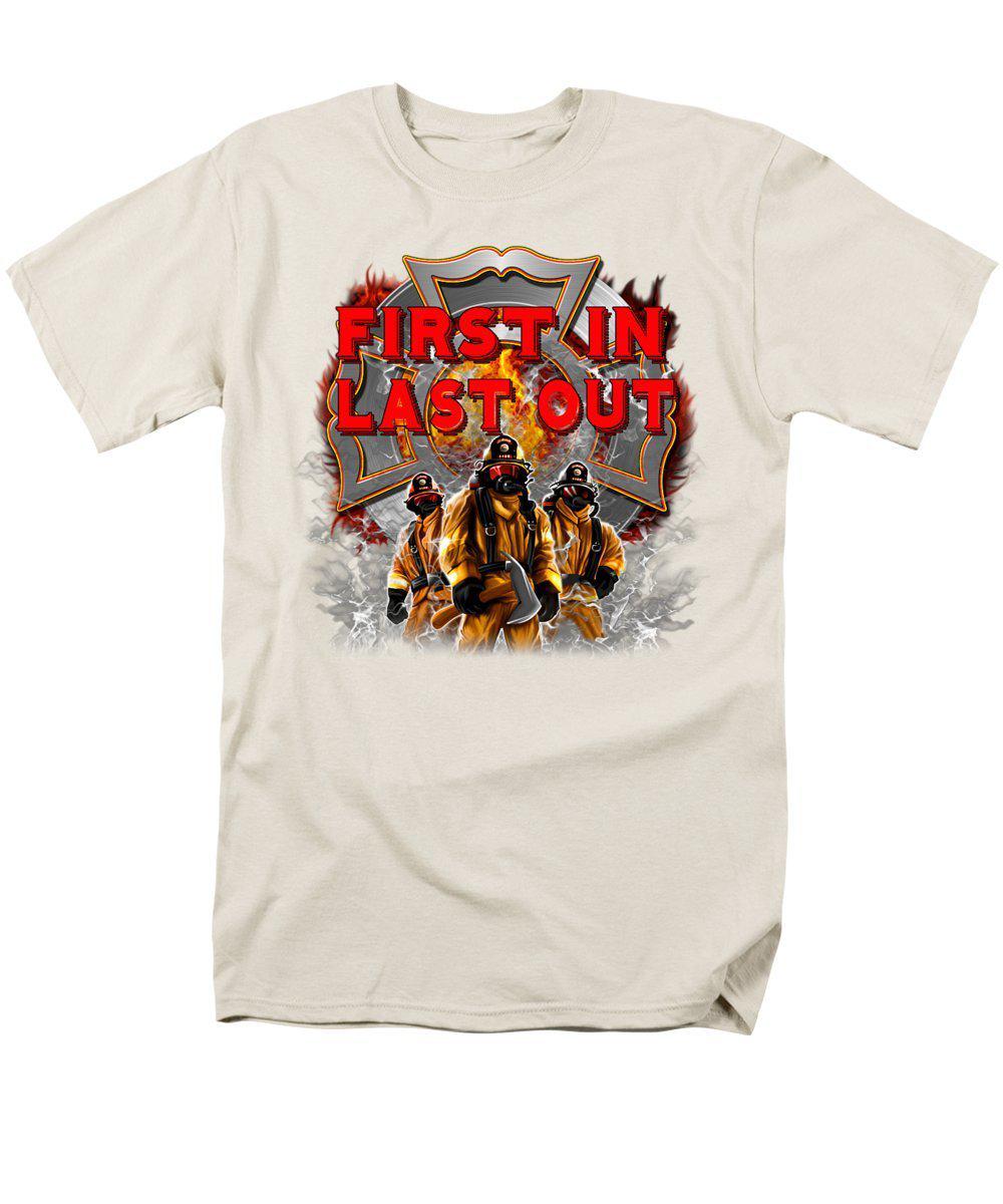 First In Last Out - Men's T-Shirt  (Regular Fit)