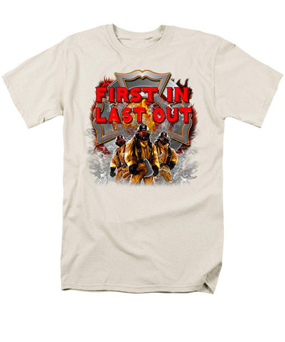 First In Last Out - Men's T-Shirt  (Regular Fit)