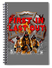 First In Last Out - Spiral Notebook