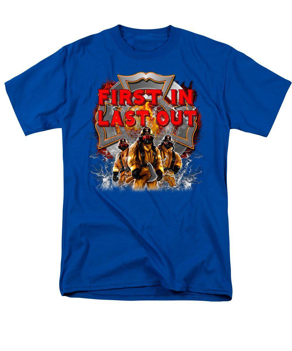 First In Last Out - Men's T-Shirt  (Regular Fit)