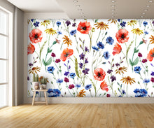 Watercolor Flower Art Wallpaper