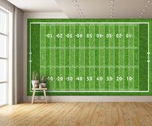 Football Backgrounds Field Mural Wallpaper Aerial Commercial extra room