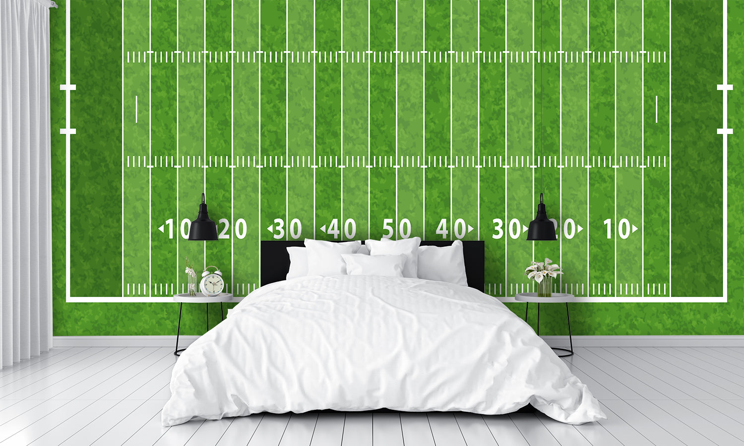 Football Backgrounds Field Mural Wallpaper Aerial Commercial bedroom