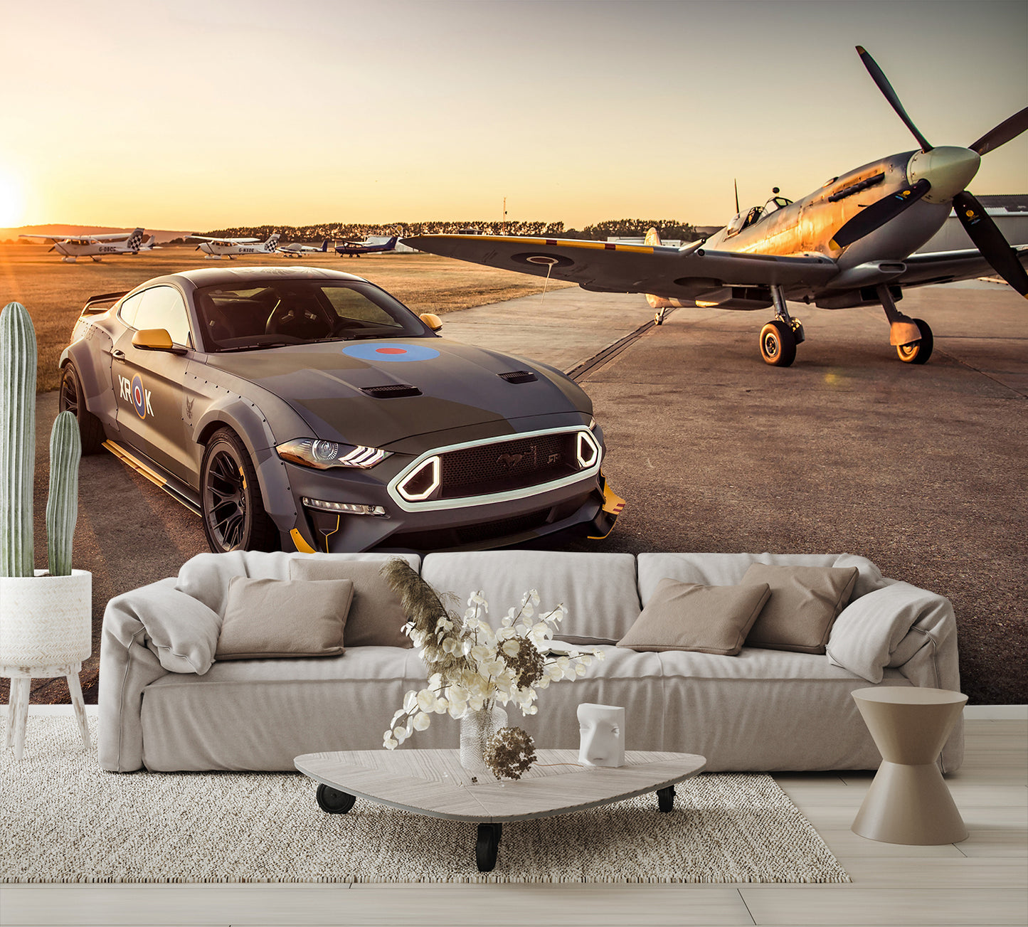 Eagle Squadron Mustang GT 2018 2 Wall Mural