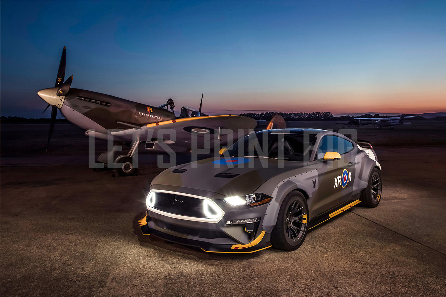 Eagle Squadron Mustang GT 2018 Wall Mural