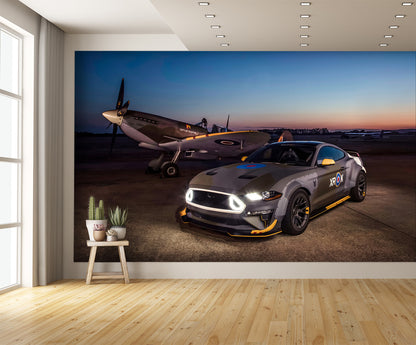 Eagle Squadron Mustang GT 2018 Wall Mural