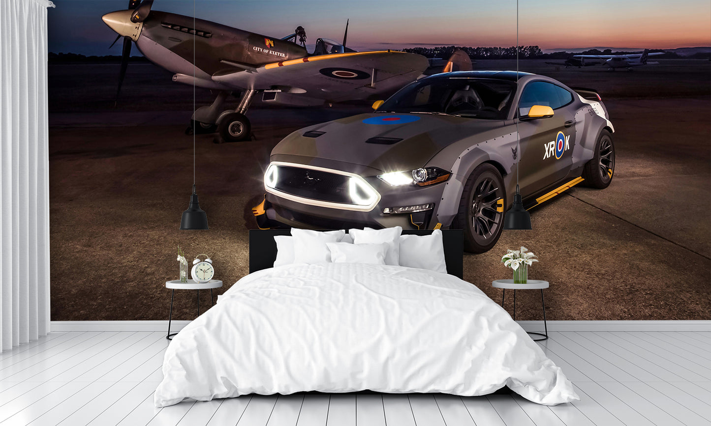 Eagle Squadron Mustang GT 2018 Wall Mural
