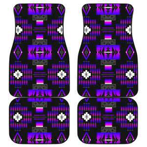 Midnight Purple Set of 4 Car Floor Mats