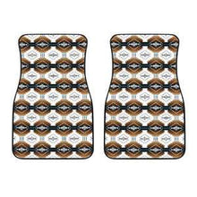 Cofitichequi White Set of 2 Car Mats Floor Mat