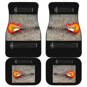 Car Floor Mats - Guitar - Set of 4