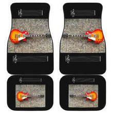 Car Floor Mats - Guitar - Set of 4