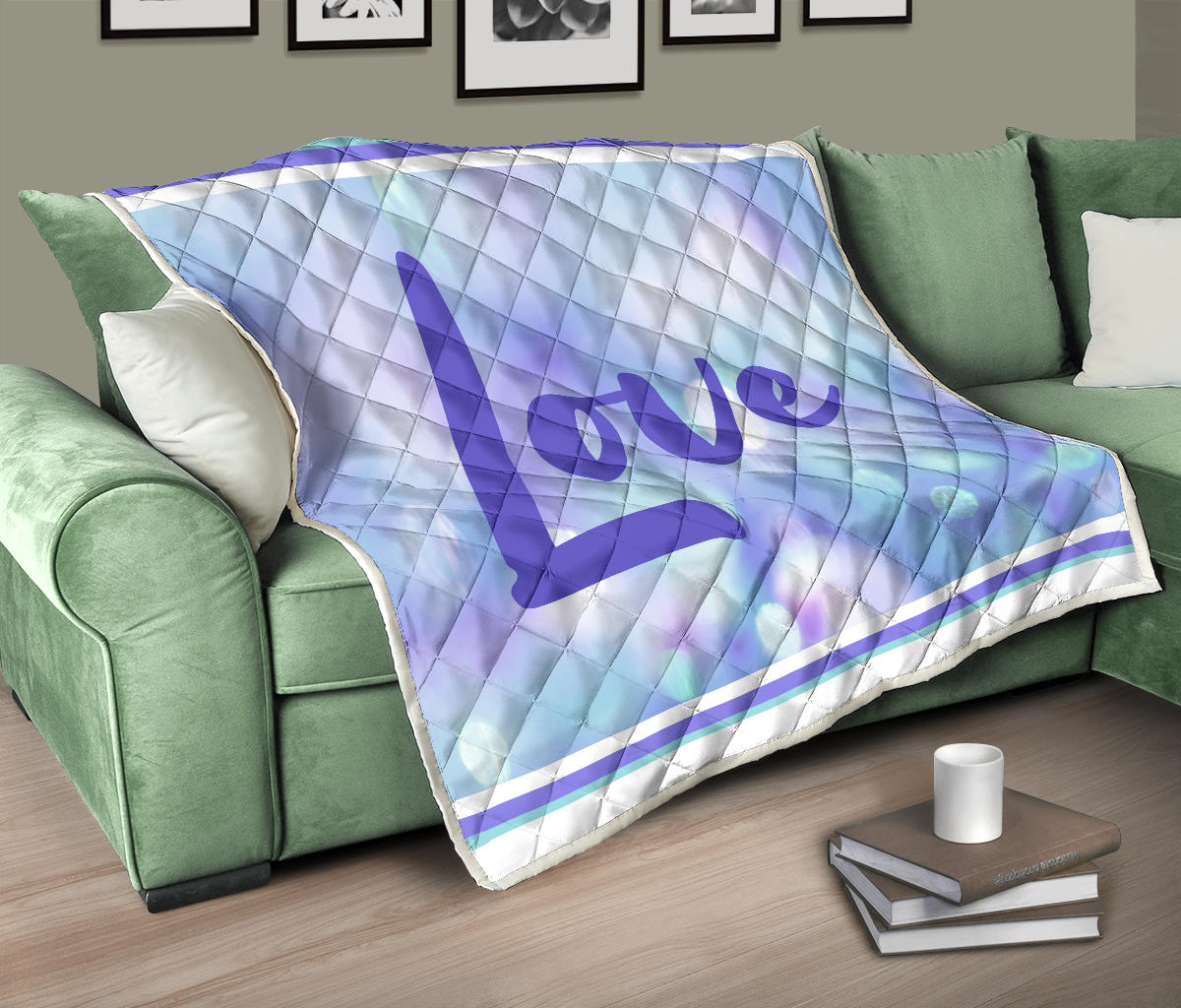 Love Quilt Purple