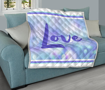 Love Quilt Purple