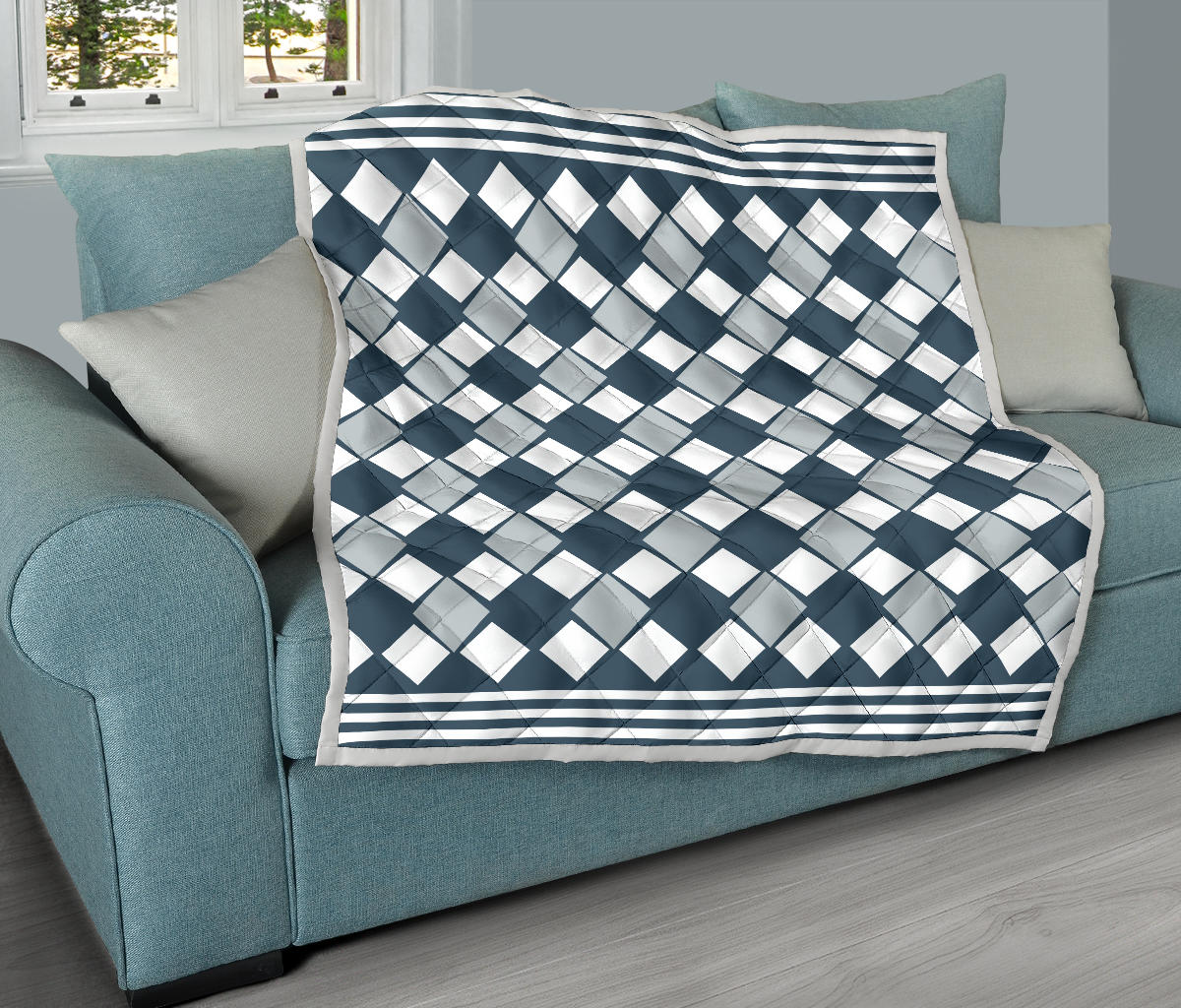 Diamonds In The Rough Quilt