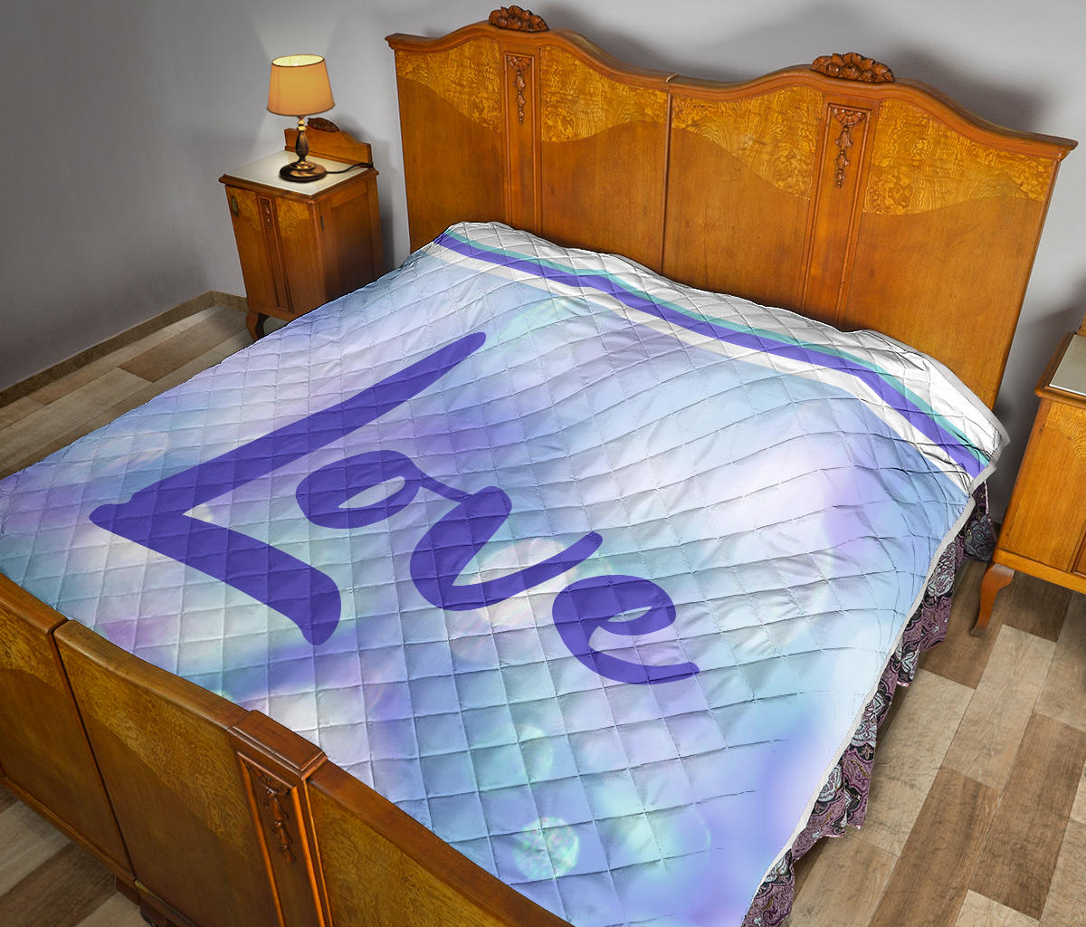 Love Quilt Purple