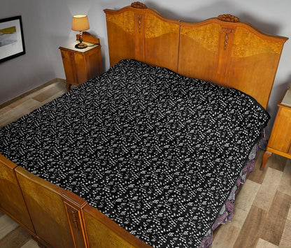 Black Notes  Quilt