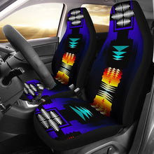 Midnight Sage Fire Set of 2 Car Seat Covers