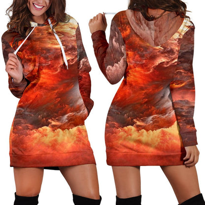 Universe Hoodie Dress