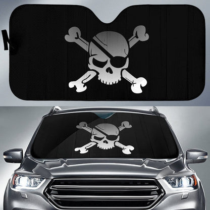 Skull Car Sun Shade
