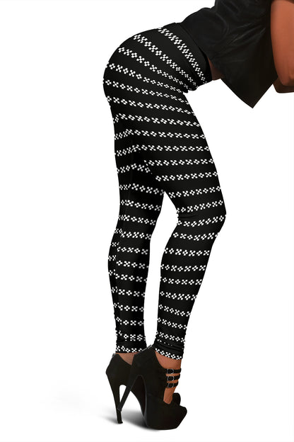Black Hole Pixels From Another Dimension Leggings
