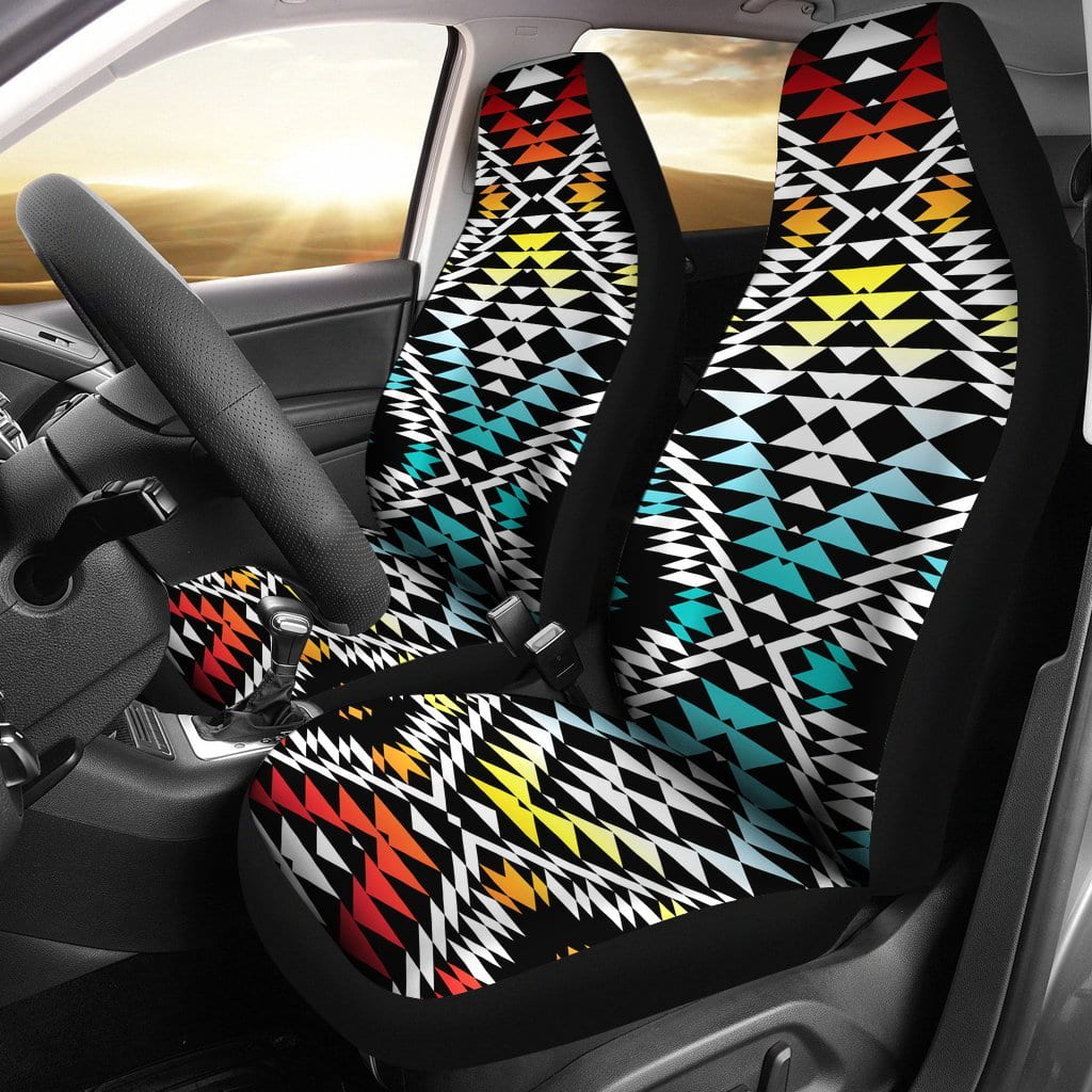 Taos Sunrise Set of 2 Car Seat Covers