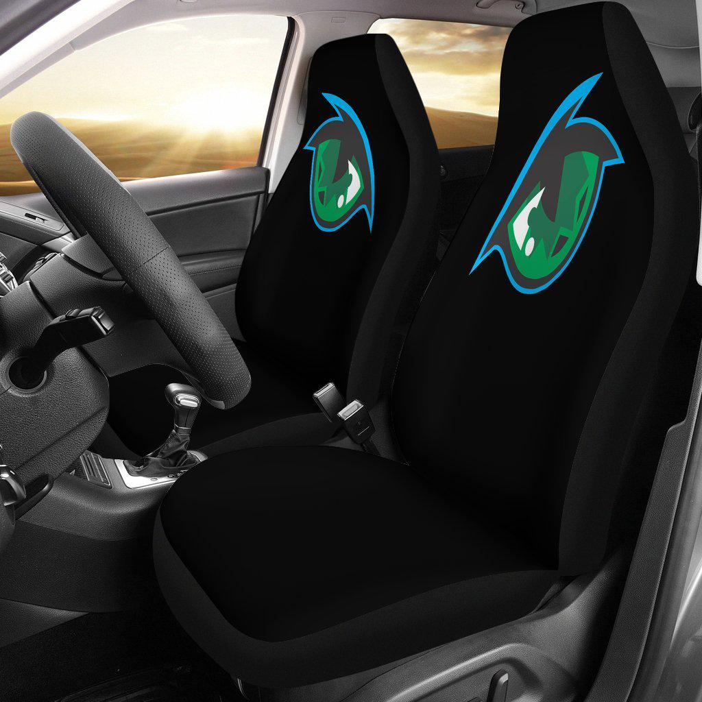 Green Eyeball Seat Covers