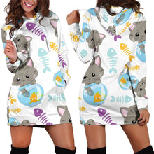Kitty Loves Hoodie Dress