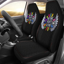 Cancer No One Fights Alone Car Seat Covers