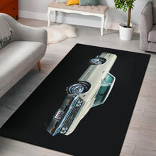 1966 El Camino Muscle Car Art Area Rug