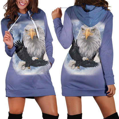 Bald Eagle Hoodie Dress