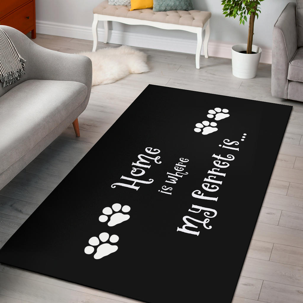 Ferret Home Area Rug