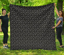 Black Notes  Quilt