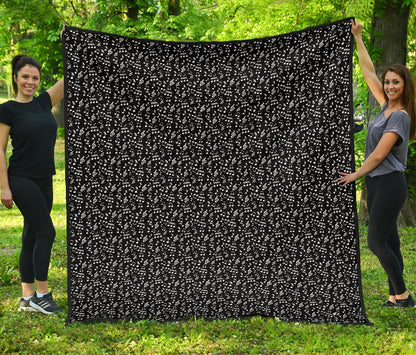 Black Notes  Quilt