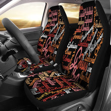 Custom-Made Holy Bible Books Black Car Seat Covers