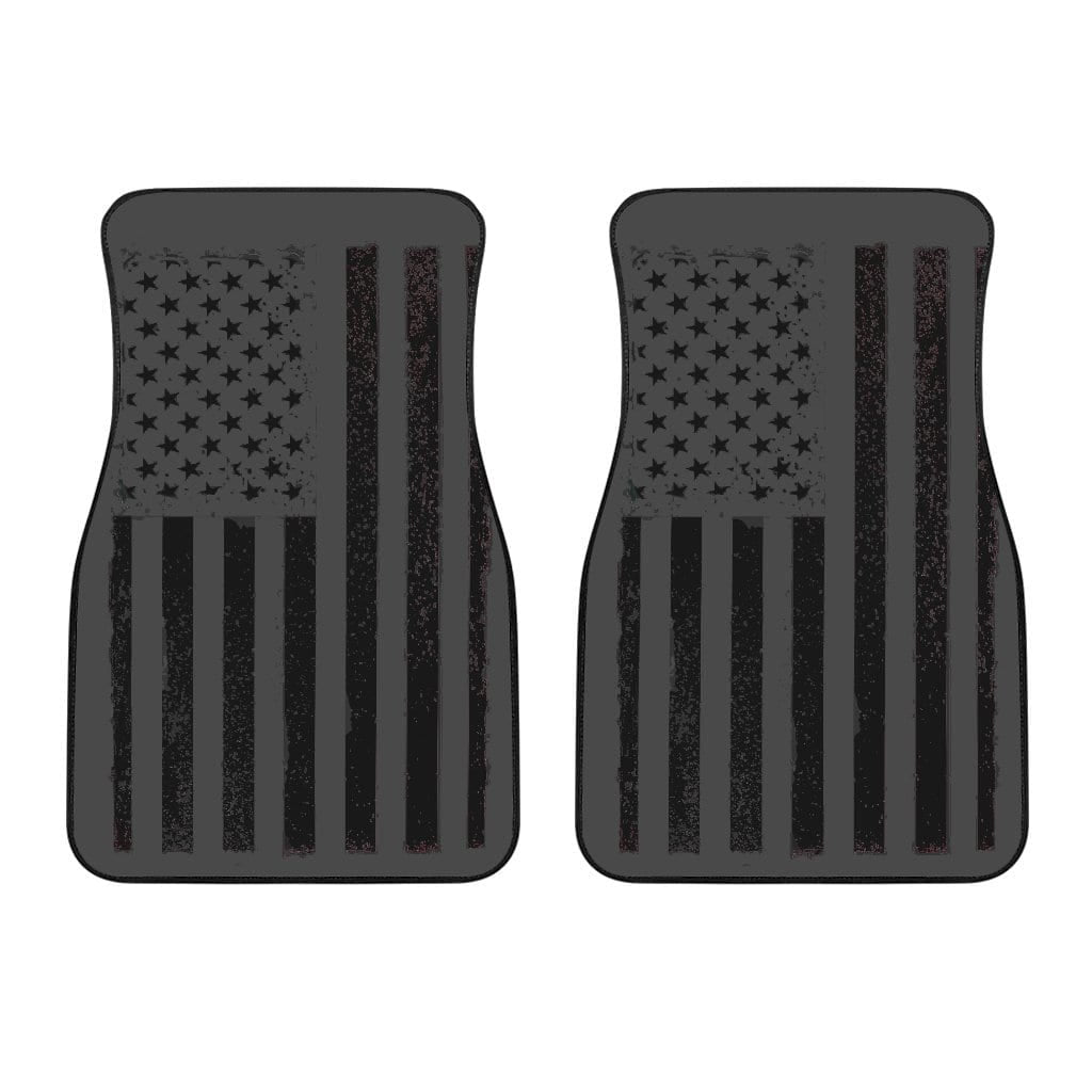 USA Flag Front Car Floor Mats