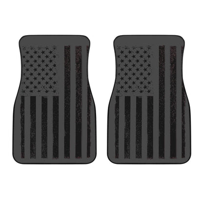 USA Flag Front Car Floor Mats