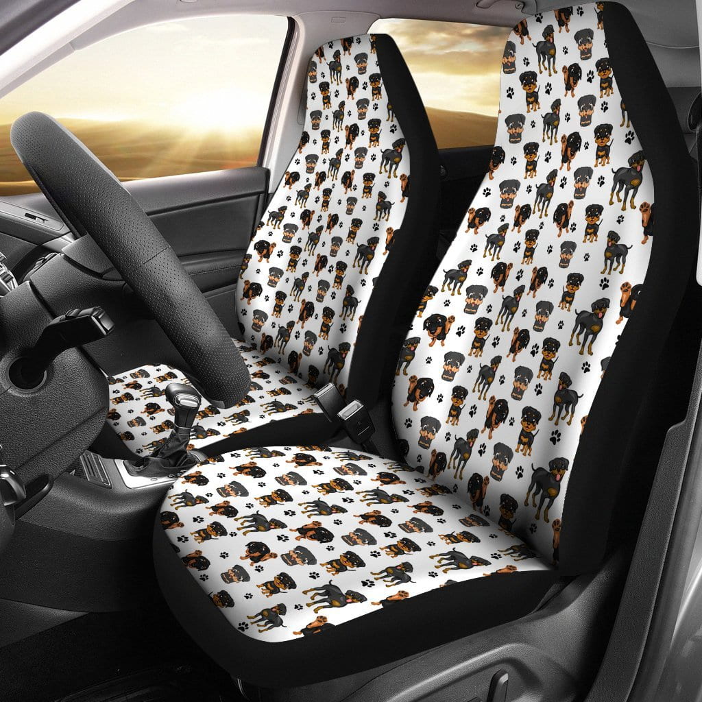 Rottweiler Car Seat Covers (Set of 2)