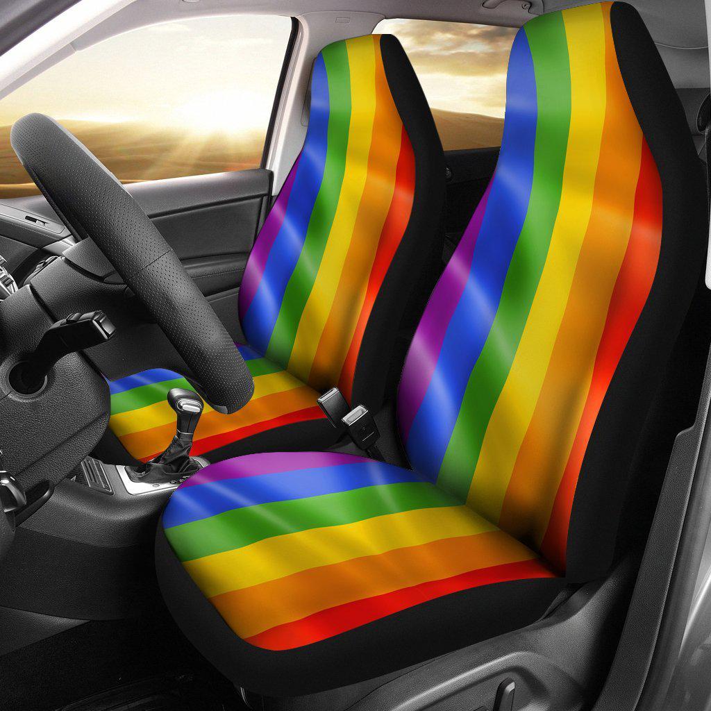 Autism Support Color Design Seat Covers