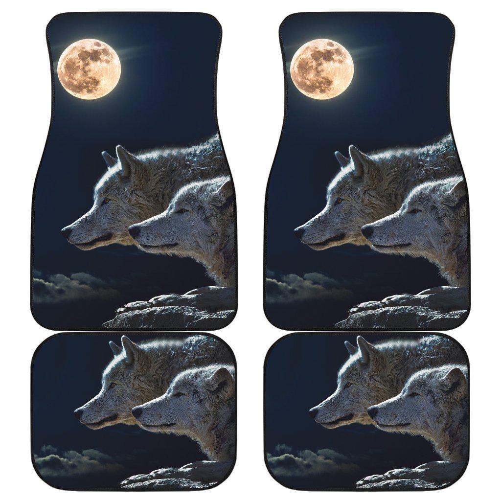 Wolves Floor Mats Full Set of 4