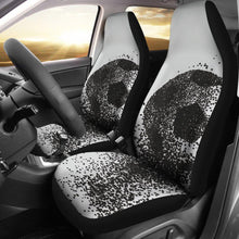 Soccer Ball Abstract Design Seat Covers