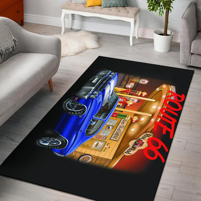 Route 66 1970 Chevelle Area Rug
