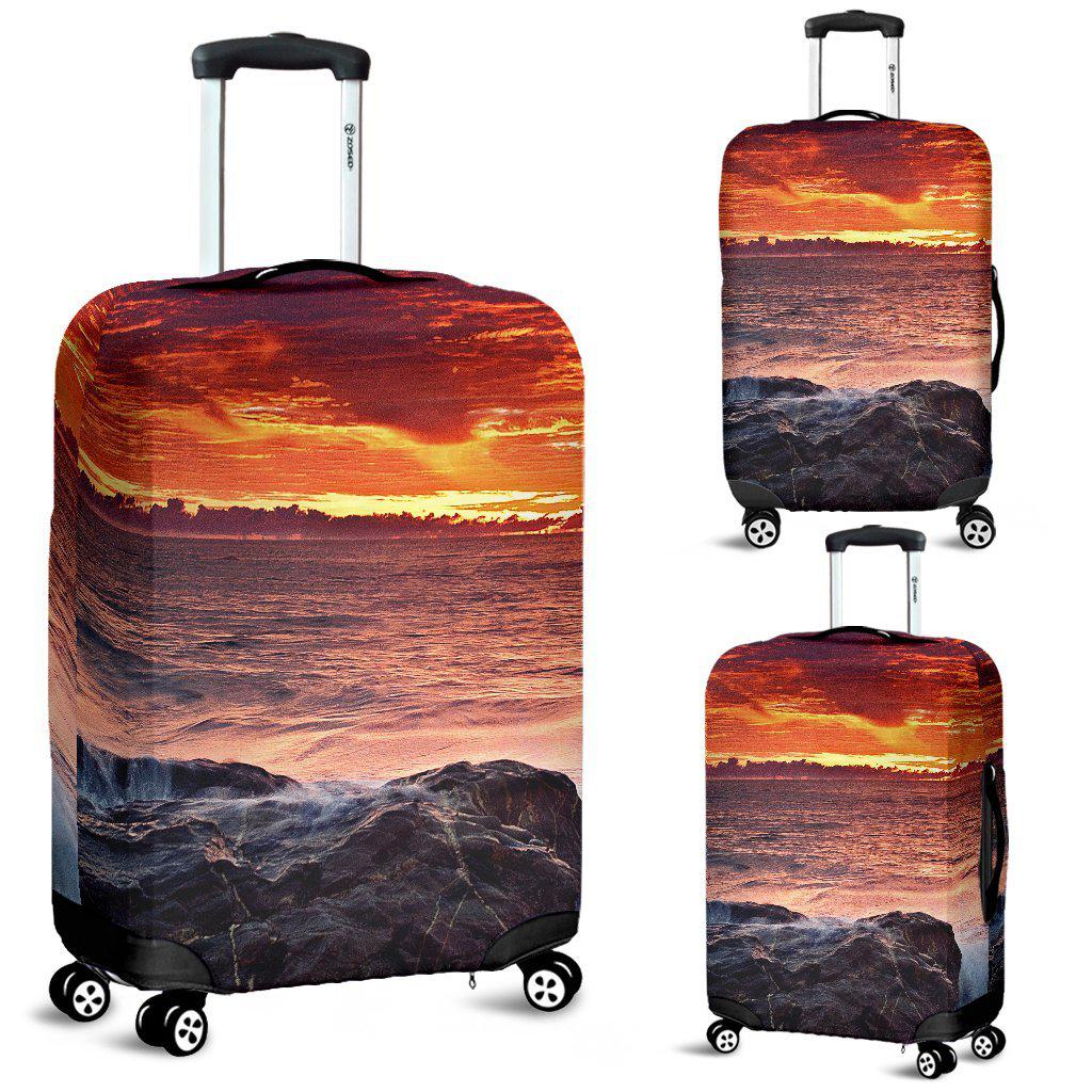 Ocean Sunset Luggage Covers