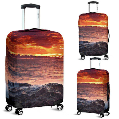 Ocean Sunset Luggage Covers