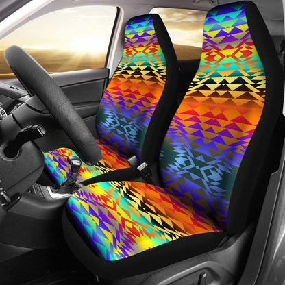 Taos Sunset Set of 2 Car Seat Covers