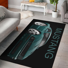 2008 Mustang Car Art Area Rug