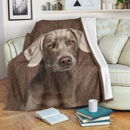 Premium Blanket Weimaraner - Blanket - 1267