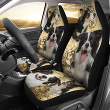 Border Collie Car Seat Covers (Set of 2)